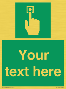 Custom Safe Condition Emergency call point